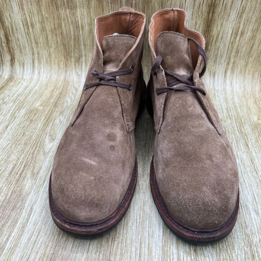Allen Edmonds Chandler Chukka Boots Men's Size 9 Brown Suede Lace Up‎ 5836
